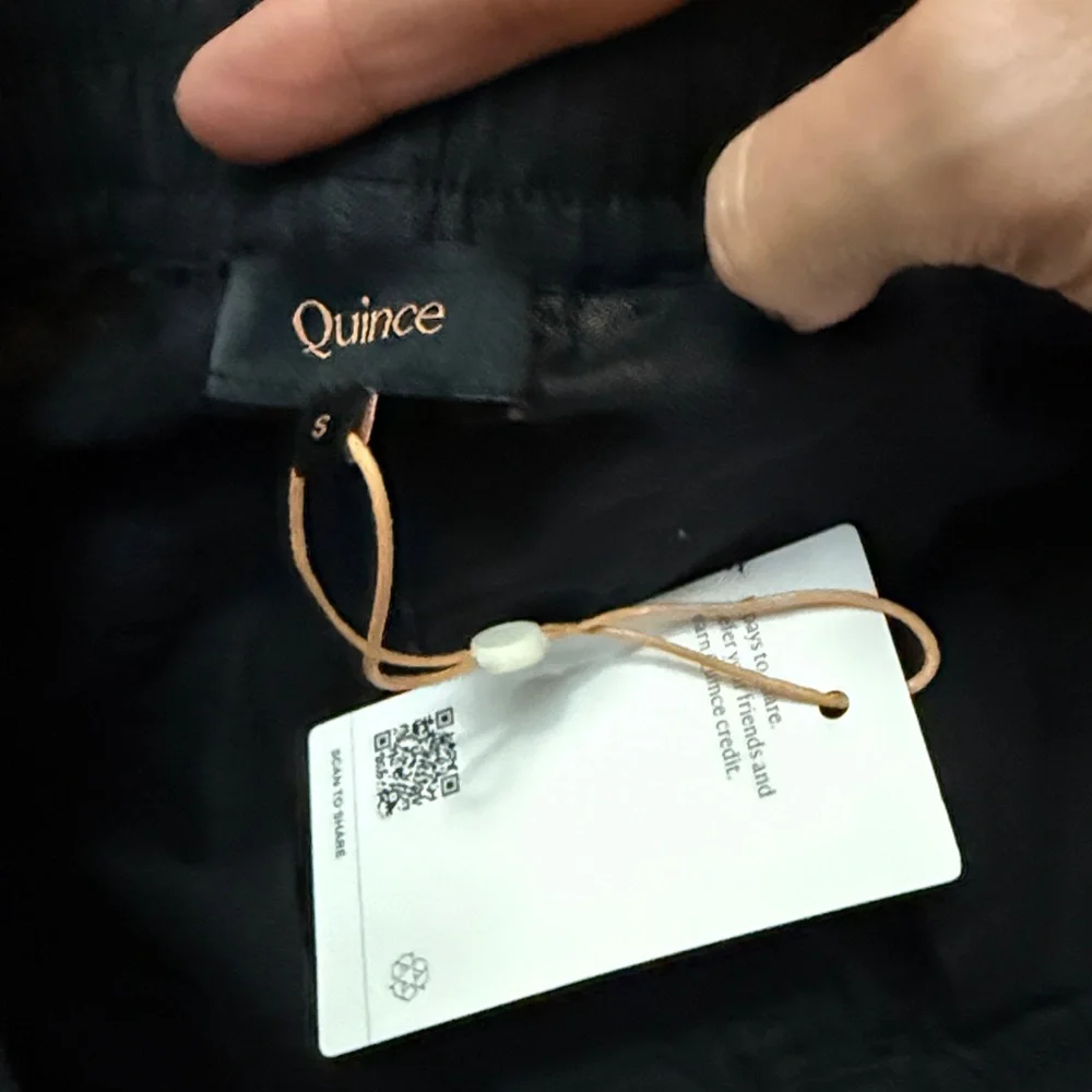 Quince 100% European‎ Linen Drawstring Beach pant